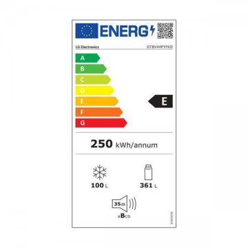 LG Ψυγείο Δίπορτο 461lt Total NoFrost Υ184.5xΠ70xΒ72.5εκ. Inox GTBV44PYFKD LG Ψυγείο Δίπορτο 461lt Total NoFrost Υ184.5xΠ70xΒ72.5εκ. Inox GTBV44PYFKD
